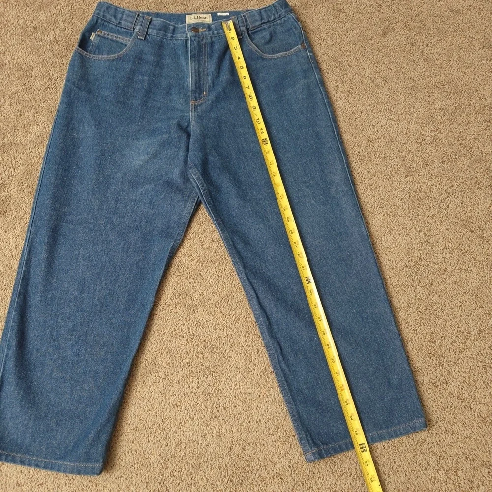 Men's L.L. Bean Natural Fit Hidden Comfort Jeans | Blue | Sz: 35 x 28‎